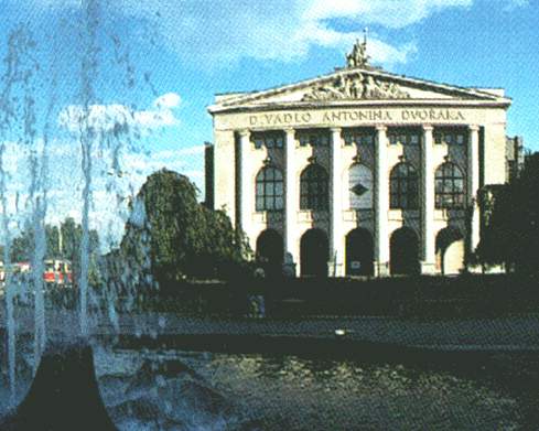 Theatre A.Dvorak on B.Smetana square